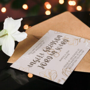 Wedding invitation