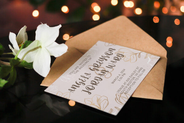 Wedding invitation