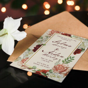 Wedding invitation